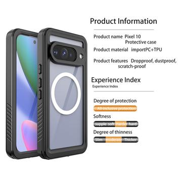 Google Pixel 10 Redpepper FS IP68 Vandtæt Cover - Sort