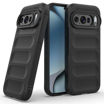 Google Pixel 10/10 Pro Rugged TPU Cover - Sort