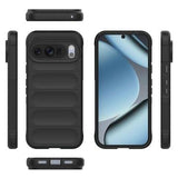 Google Pixel 10/10 Pro Rugged TPU Cover - Sort