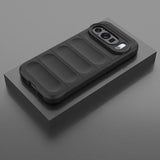 Google Pixel 10/10 Pro Rugged TPU Cover - Sort