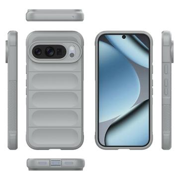 Google Pixel 10/10 Pro Rugged TPU Cover - Lysegrå