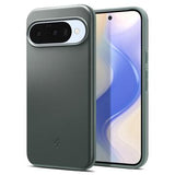 Google Pixel 10/10 Pro Spigen Thin Fit Mag MagSafe Cover - Salviegrøn