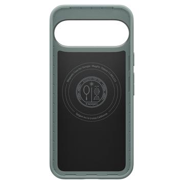 Google Pixel 10/10 Pro Spigen Thin Fit Mag MagSafe Cover - Salviegrøn