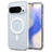 Google Pixel 10/10 Pro Spigen Ultra Hybrid Mag Cover - Hvid / Klar