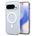 Google Pixel 10/10 Pro Spigen Ultra Hybrid Mag Cover - Hvid / Klar