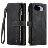 Google Pixel 10a Caseme C30 Multifunktionel Pung - Sort