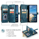 Google Pixel 10a Caseme C30 Multifunktionel Pung - Blå