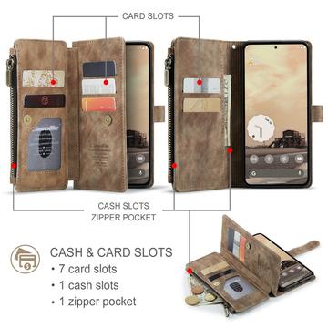 Google Pixel 10a Caseme C30 Multifunktionel Pung - Brun
