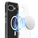 Google Pixel 10a Hybrid Cover - MagSafe Kompatibel - Gennemsigtig