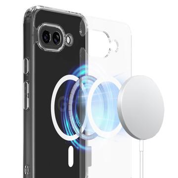 Google Pixel 10a Hybrid Cover - MagSafe Kompatibel - Gennemsigtig