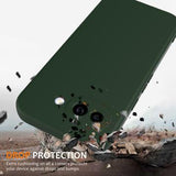Google Pixel 10a Liquid Silikone Cover - MagSafe Kompatibel - Mørkegrøn