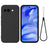 Google Pixel 10a Flydende silikone cover med håndrem - sort
