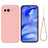 Google Pixel 10a Flydende silikone cover med håndrem - Pink
