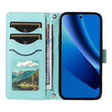 Google Pixel 10a Luksus Vatteret Pung - grøn