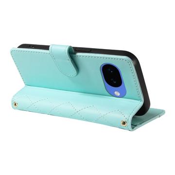 Google Pixel 10a Luksus Vatteret Pung - grøn