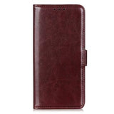 Google Pixel 10a Pung Etui med Stativ - Brun