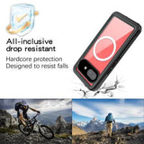 Google Pixel 10a Redpepper IP68 Magnetisk Vandtæt Cover - Sort