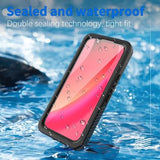Google Pixel 10a Redpepper IP68 Magnetisk Vandtæt Cover - Sort
