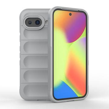 Google Pixel 10a Rugged TPU Cover - Lysegrå