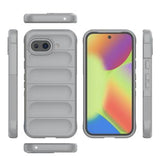 Google Pixel 10a Rugged TPU Cover - Lysegrå
