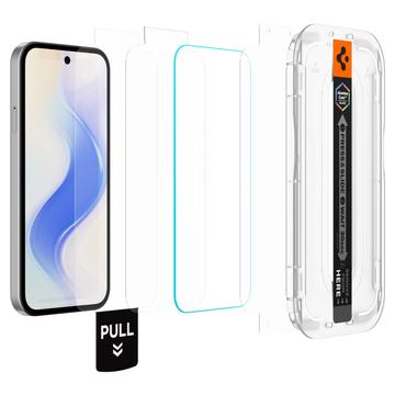 Google Pixel 10a Spigen Glas.tR EZ Fit Pro Skærmbeskyttelse Hærdet Glas - 2 Stk. - Klar