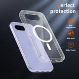 Google Pixel 10a Tech-Protect Flexair Magnetisk Hybrid Cover - Gennemsigtig