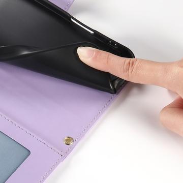 Google Pixel 11/11 Pro Luksus Vatteret Pung - lilla