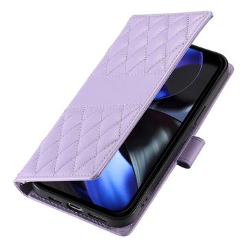 Google Pixel 11/11 Pro Luksus Vatteret Pung - lilla