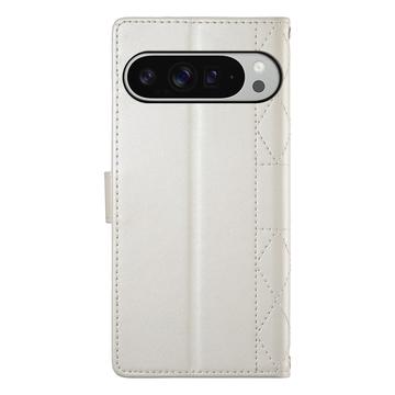 Google Pixel 11 Pro XL Luksus Vatteret Pung - Beige