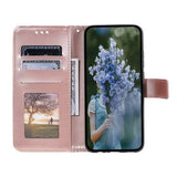 Google Pixel 11 Pro XL Mandala Etui med Pung med håndledsrem - lyserød
