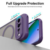 Google Pixel 11 UltraGuard Matte MagSafe Cover - Mørk lilla