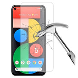 Google Pixel 5 Skærmbeskyttelse Hærdet Glas - 9H - Gennemsigtig