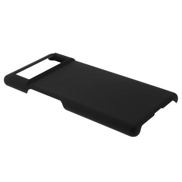 Google Pixel 6 Gummibelagt Plastik Cover - Sort