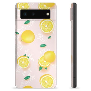 Google Pixel 6 TPU Cover - Citron Mønster