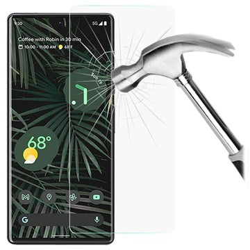 Google Pixel 6 Skærmbeskyttelse Hærdet Glas - Klar
