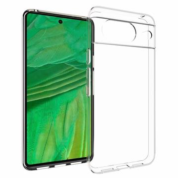 Google Pixel 8 Skridsikkert TPU Cover - Gennemsigtig