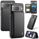 Google Pixel 8 Caseme C22-etui RFID-kortpung - Sort