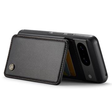 Google Pixel 8 Caseme C22-etui RFID-kortpung - Sort