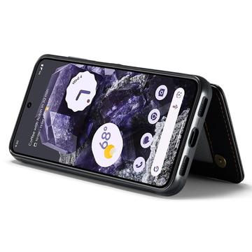 Google Pixel 8 Caseme C22-etui RFID-kortpung - Sort