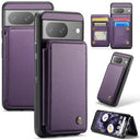 Google Pixel 8 Caseme C22-etui RFID-kortpung - lilla