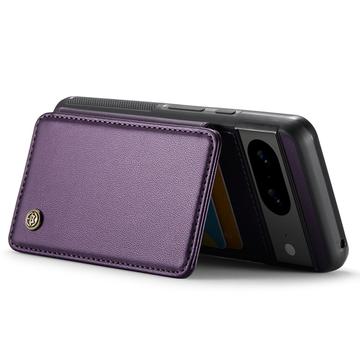 Google Pixel 8 Caseme C22-etui RFID-kortpung - lilla