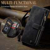 Google Pixel 8 Caseme C30 Multifunktionel Pung - Sort