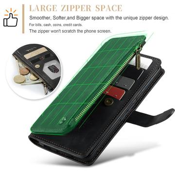 Google Pixel 8 Caseme C30 Multifunktionel Pung - Sort