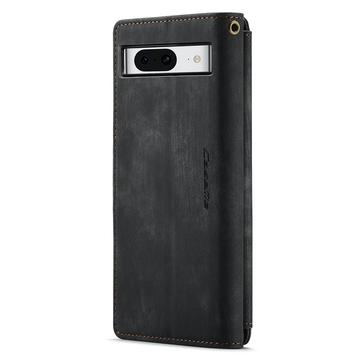 Google Pixel 8 Caseme C30 Multifunktionel Pung - Sort