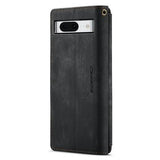 Google Pixel 8 Caseme C30 Multifunktionel Pung - Sort