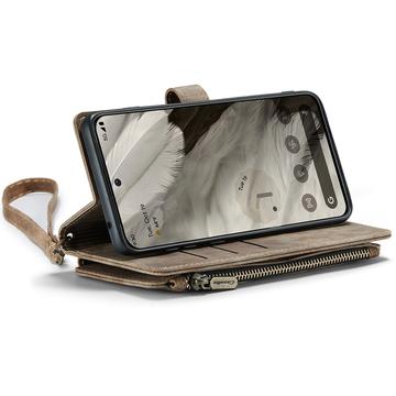 Google Pixel 8 Caseme C30 Multifunktionel Pung - Brun