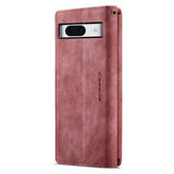 Google Pixel 8 Caseme C30 Multifunktionel Pung - Rød