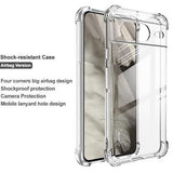 Google Pixel 8 Imak Faldsikkert TPU Cover - Gennemsigtig