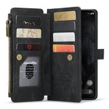 Google Pixel 8 Pro Caseme C30 Multifunktionel Pung - Sort