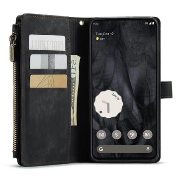 Google Pixel 8 Pro Caseme C30 Multifunktionel Pung - Sort